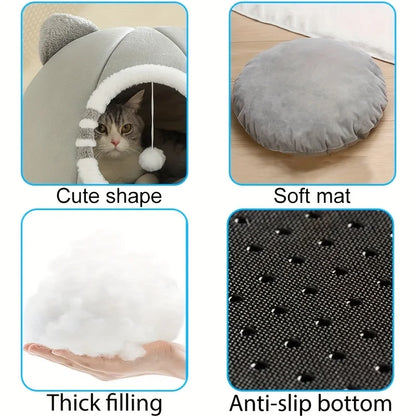 Designer Cat Kennel Bed
