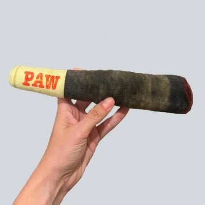 Funny Cigar Design Plush Dog Toy