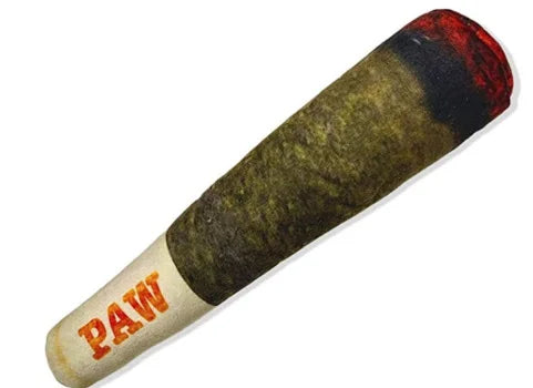 Funny Cigar Design Plush Dog Toy