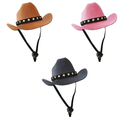 Pet Cowboy Hat Adjustable